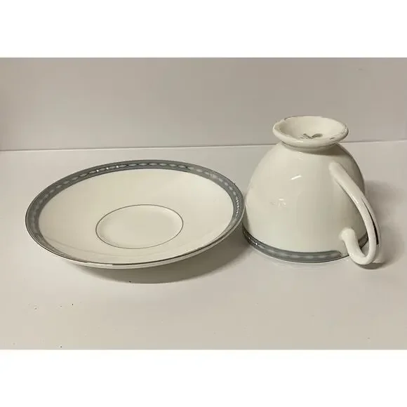 Waterford Pavia Cup/Saucer. kk396 - Picture 2 of 7